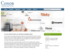 Tablet Screenshot of conor.vc